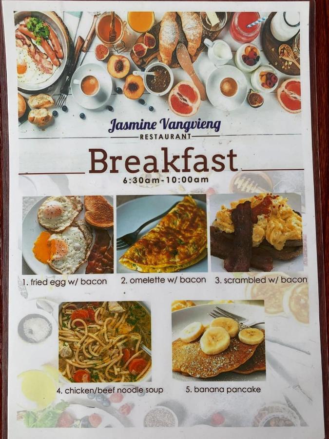 Jasmine Vangvieng Hotel Vang Vieng Dış mekan fotoğraf